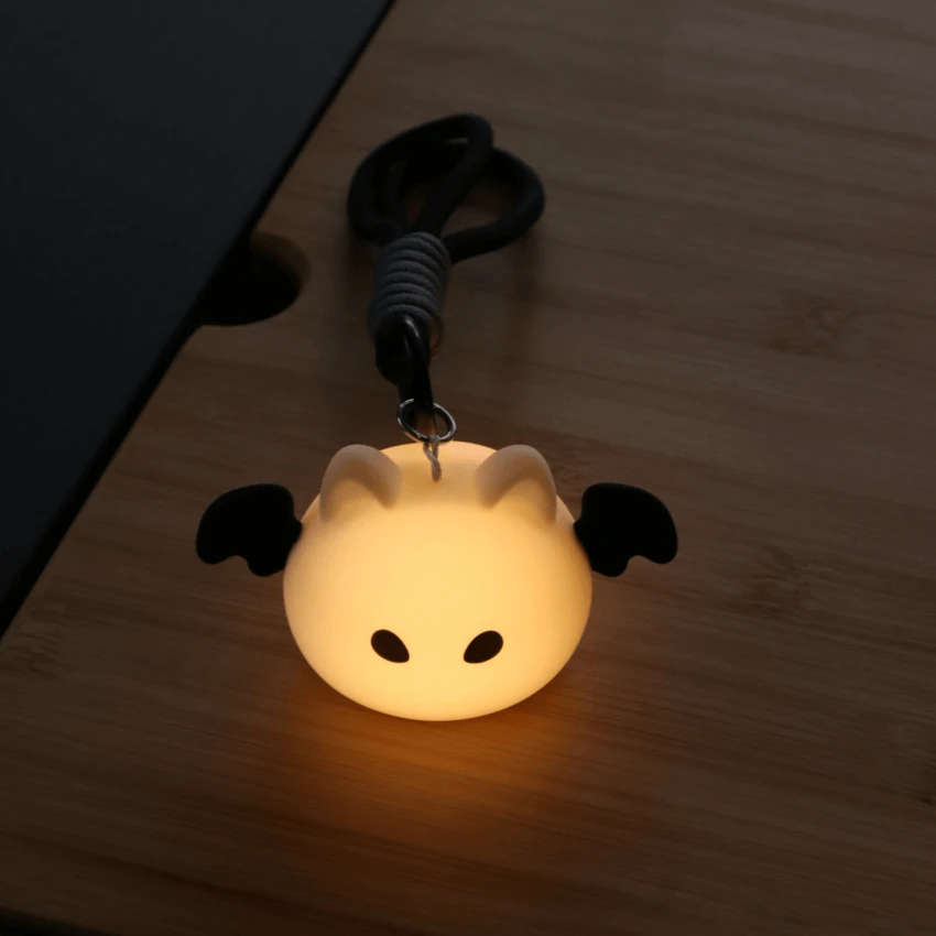 Desk bat night light ornament